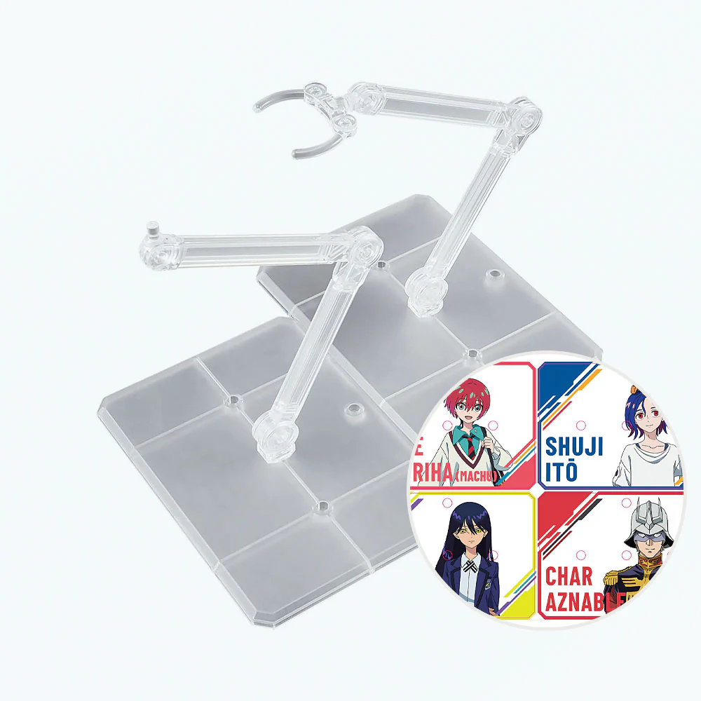 Action Base 7 Clear Mobile Suit Gundam GQuuuuuuX Sticker Set