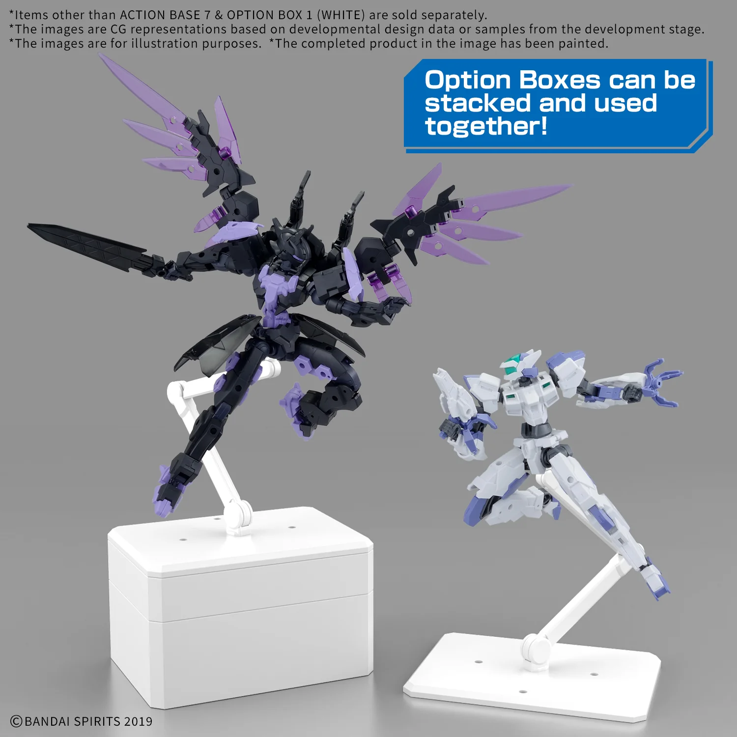 Action Base 7 & Option Box 1 [White] - Image 5