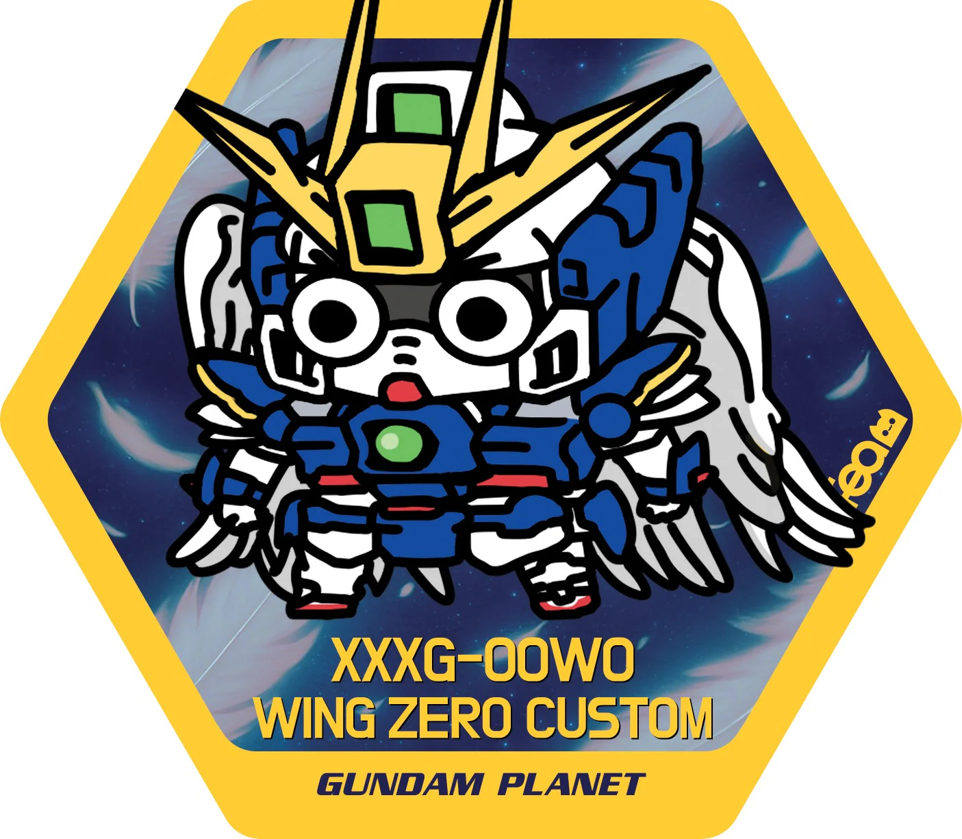 Affea Sticker 01 Wing Gundam Zero Custom