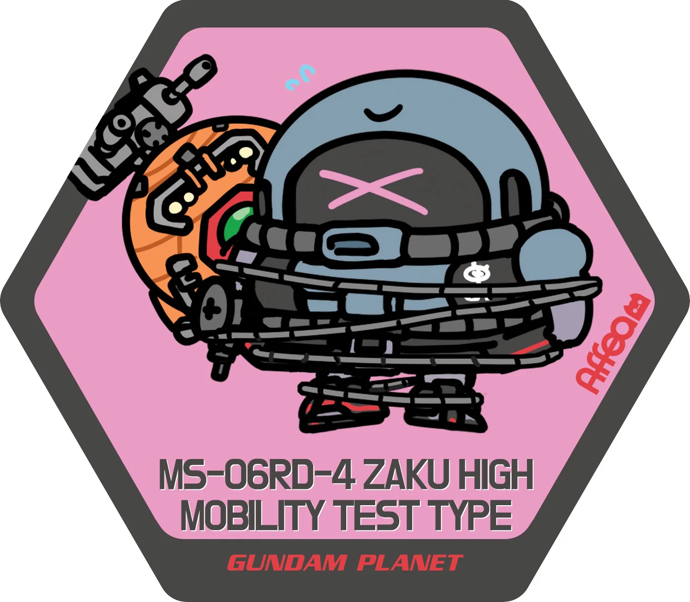 Affea Sticker 04 Zaku High Mobility Test Type