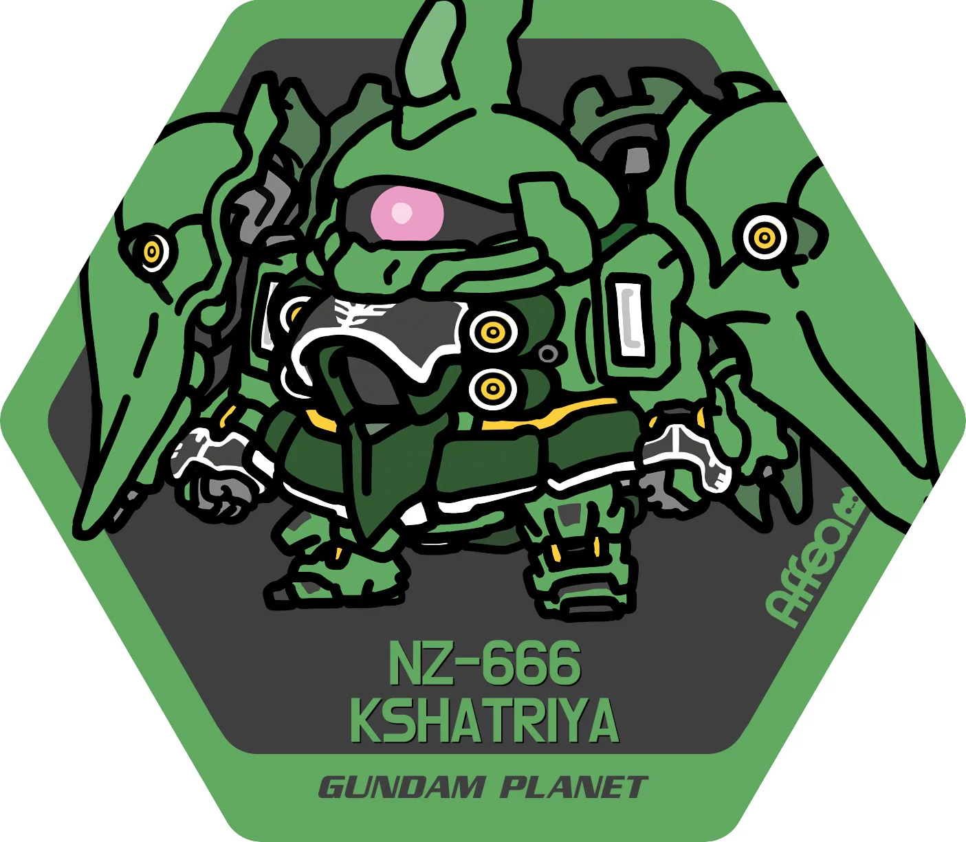 Affea Sticker 11 Kshatriya
