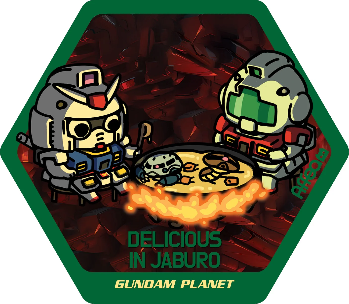 Affea Sticker 20 Delicious in Jaburo