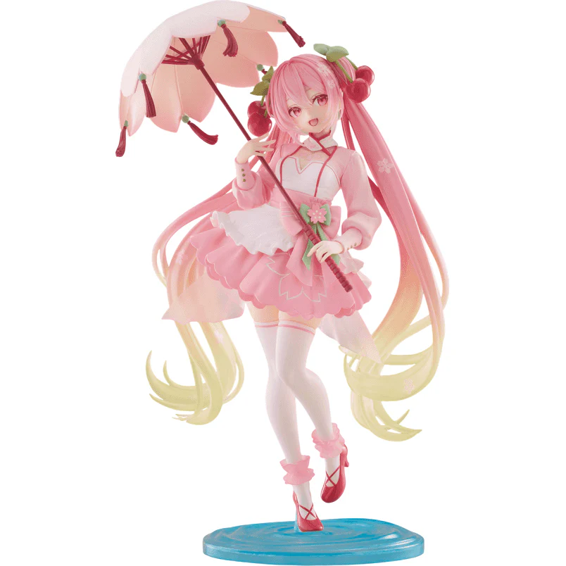 AMP+ Figure: Sakura Miku (Sakura Dress Ver.)