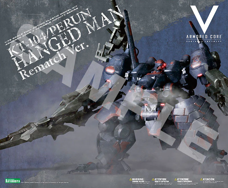 1/72 KT-104/PERUN Hangedman Rematch Ver. (Armored Core V) - Image 17