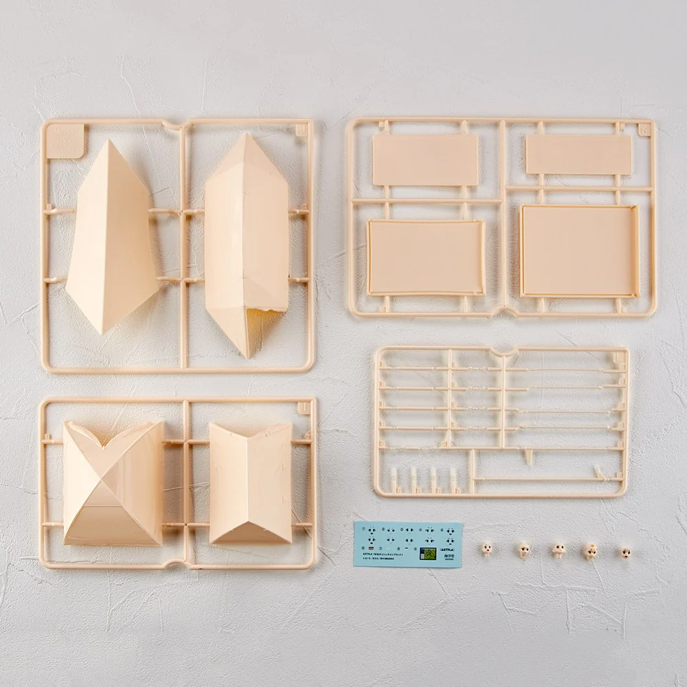 ARTPLA 1/24 Laid-Back Camp Model Kit Set - Image 8