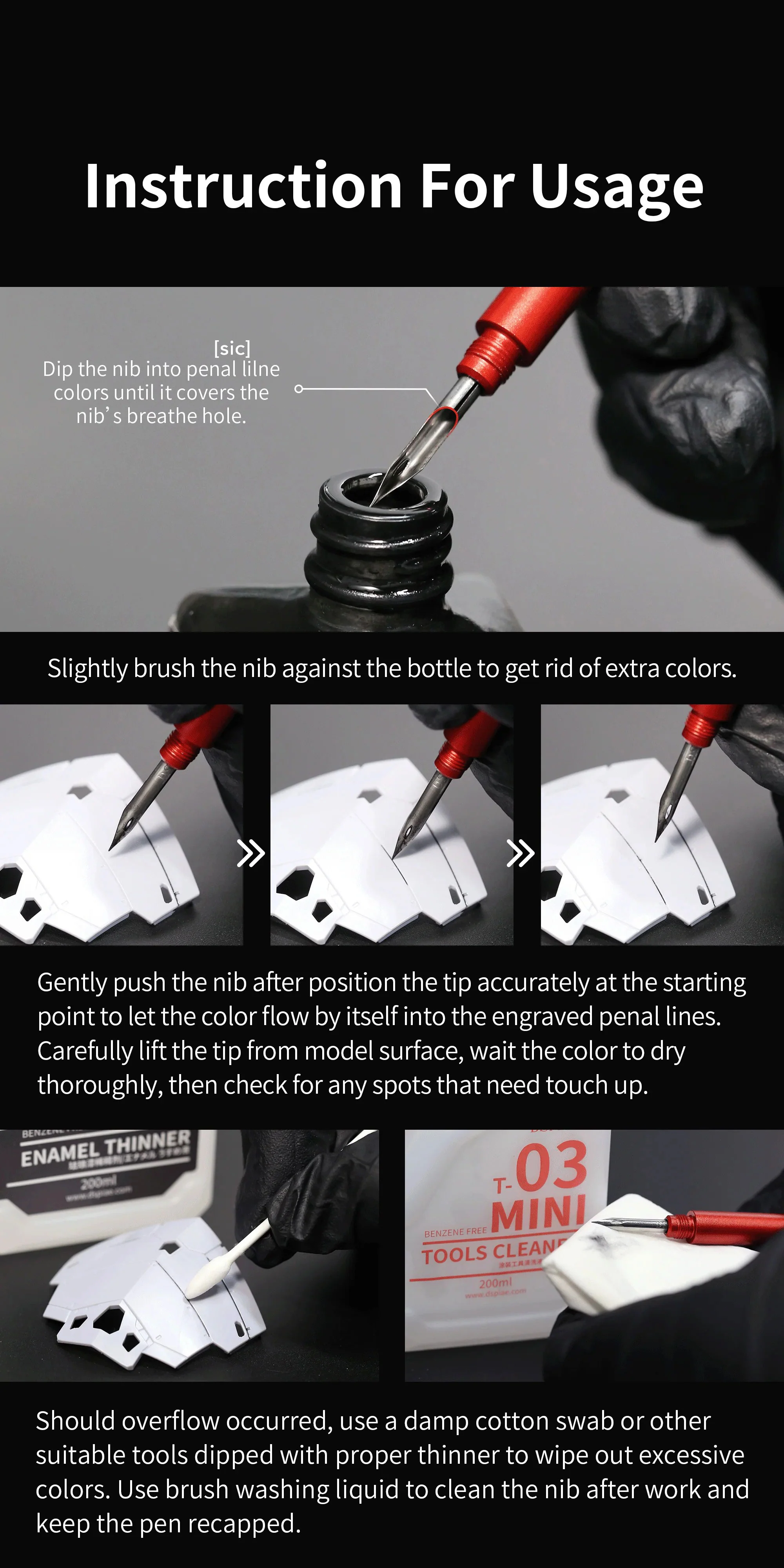 AT-PL Aluminum Alloy Panel Line Pen - Image 9