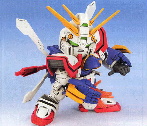 BB Senshi BB242 God Gundam (Burning Gundam) - Image 4