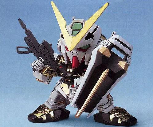 BB Senshi BB299 Gundam Astray Gold Frame - Image 4