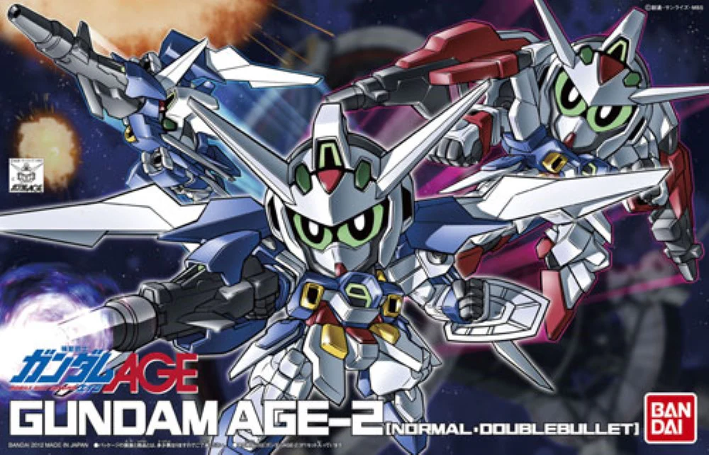 BB Senshi BB371 Gundam AGE-2 (Normal, Double Bullet) - Image 5