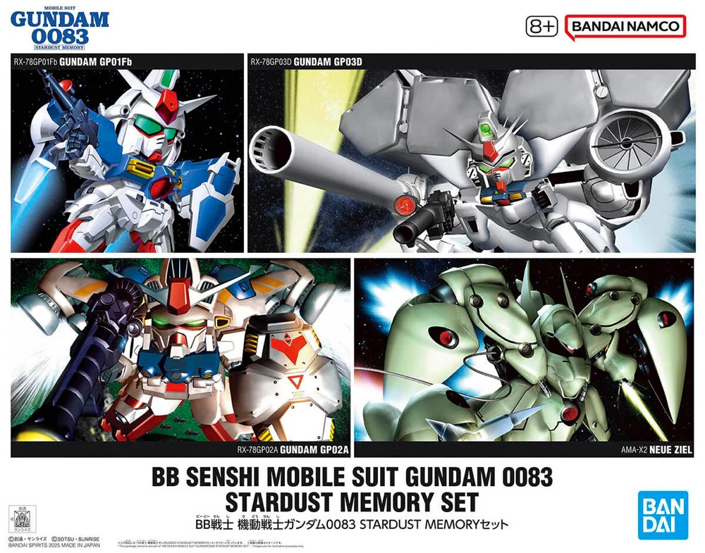 BB Senshi Gundam 0083 Stardust Memory Set - Image 13