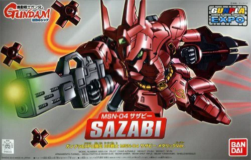 BB Senshi Sazabi Metallic Ver. - Image 4