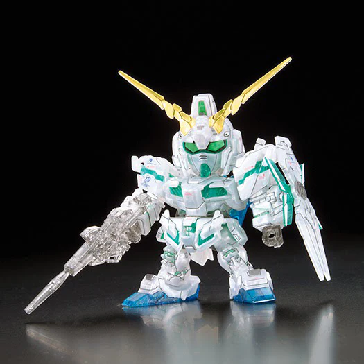 BB Senshi Unicorn Gundam Green Frame Pearl Gloss Ver. - Image 2