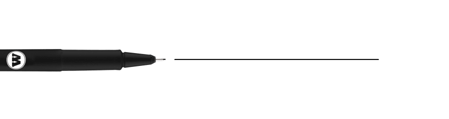 BLACKLINER Marker (0.3mm) - Image 2