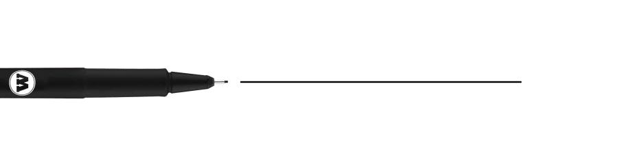 BLACKLINER Marker (0.4mm) - Image 2
