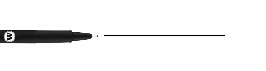 BLACKLINER Marker (0.9mm) - Image 2