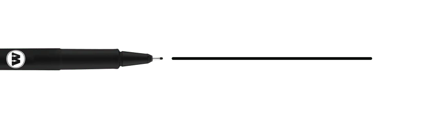 BLACKLINER Marker (1.0mm) - Image 2