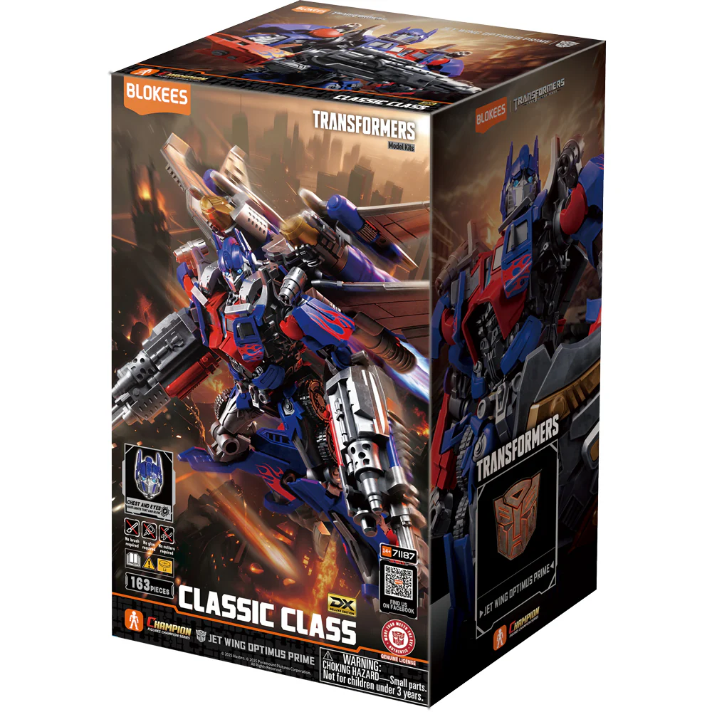 Blokees CCDX21 Jet Wing Optimus Prime (Transformers: Dark of the Moon) - Image 2