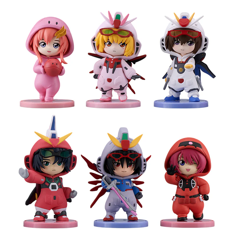 BNFigure Q Gundam SEED Pajamars (set of 6)