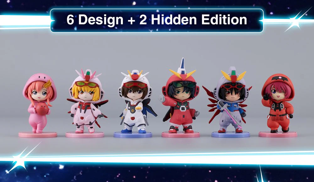 BNFigure Q Gundam SEED Pajamars (set of 6) - Image 2