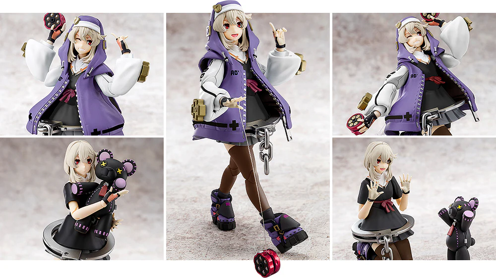 Bridget Articulated Model Kit Purple Color Ver. (Guilty Gear) - Image 2