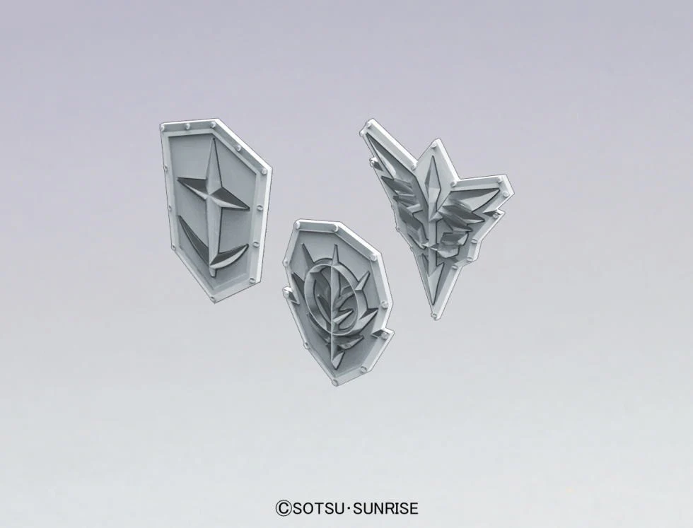 Builders Parts HD-21 MS Emblem Relief 01 - Image 3