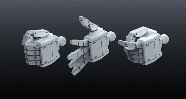 Builders Parts HD-23 1/144 MS Hand 04 Large (EFSF) - Image 2