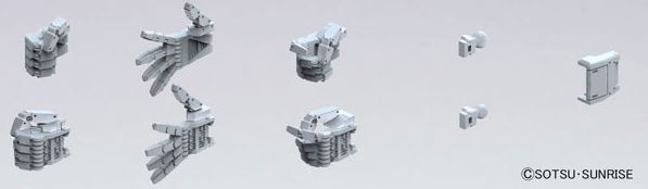 Builders Parts HD-23 1/144 MS Hand 04 Large (EFSF) - Image 4