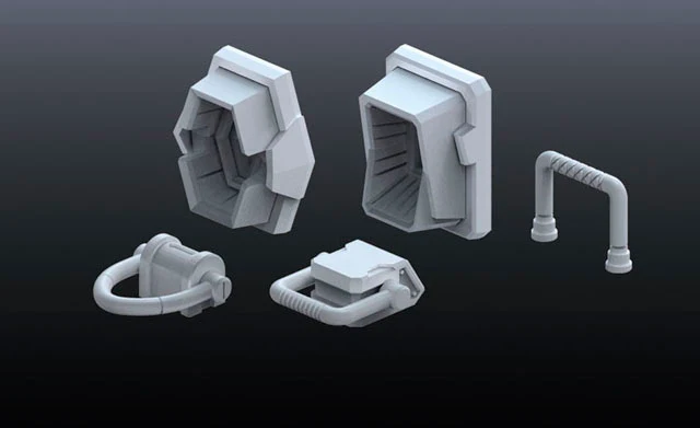 Builders Parts HD-24 MS Detail 01 - Image 2