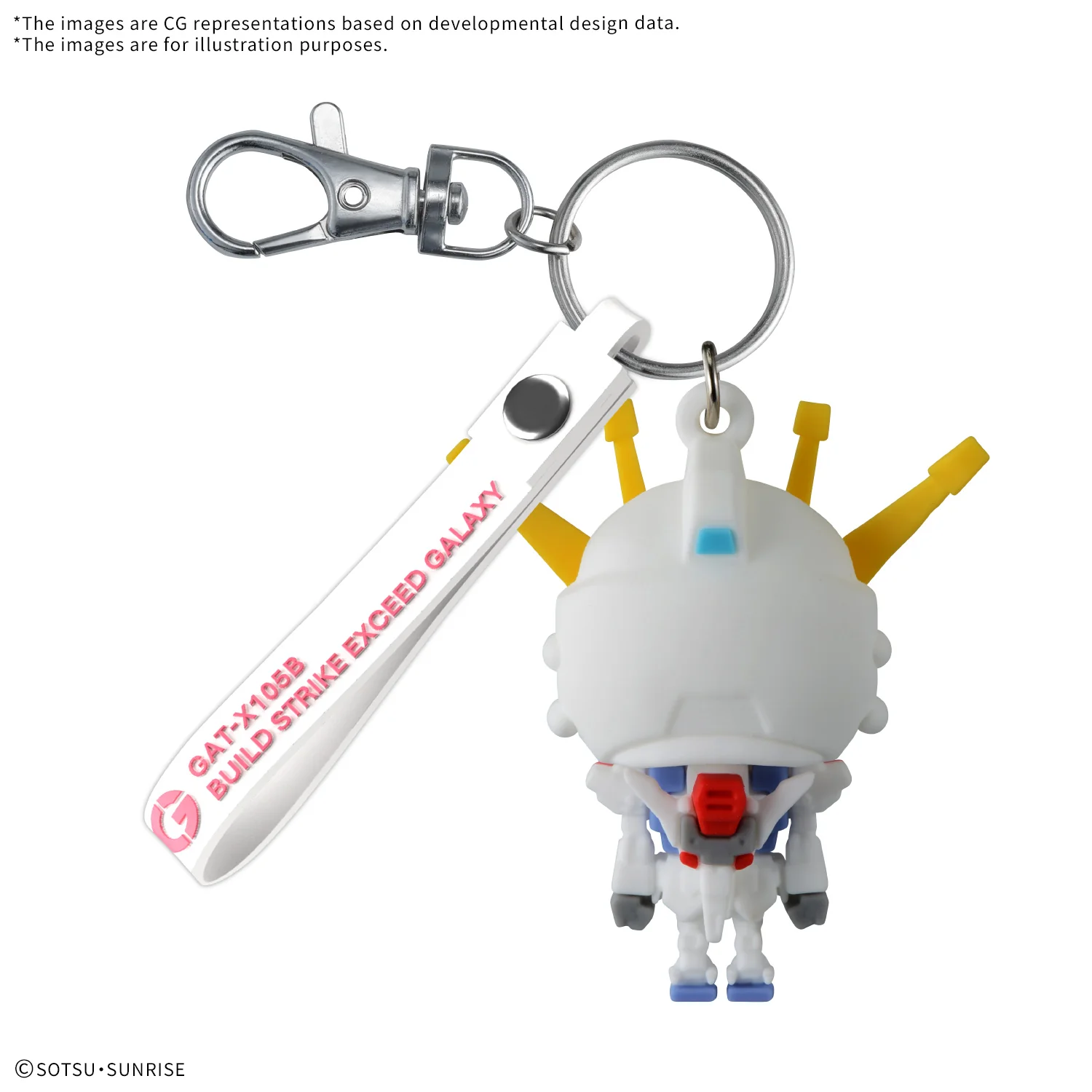 Buildstpla-kun 3D Rubber Mascot Keychain - Image 3