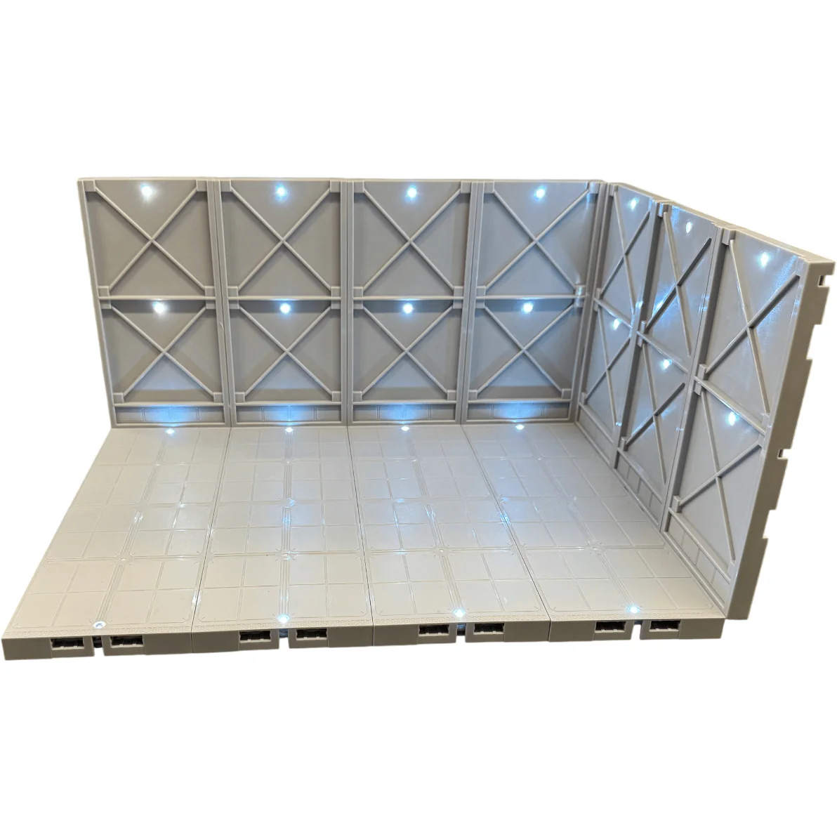Built-in LED Hangar