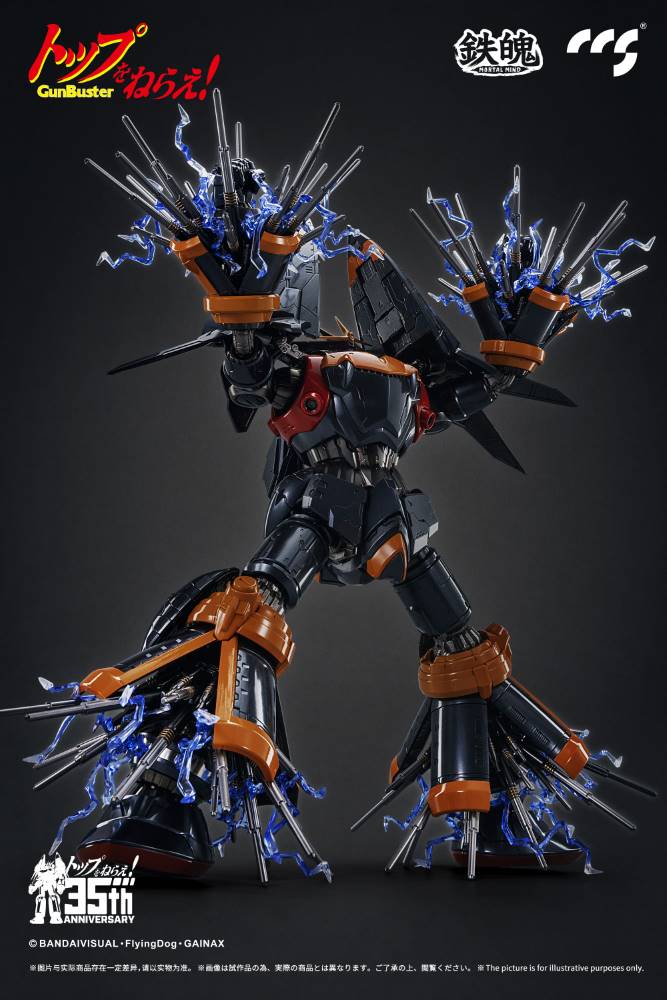 Mortal Mind Series Gunbuster Alloy Action Figure - Image 12