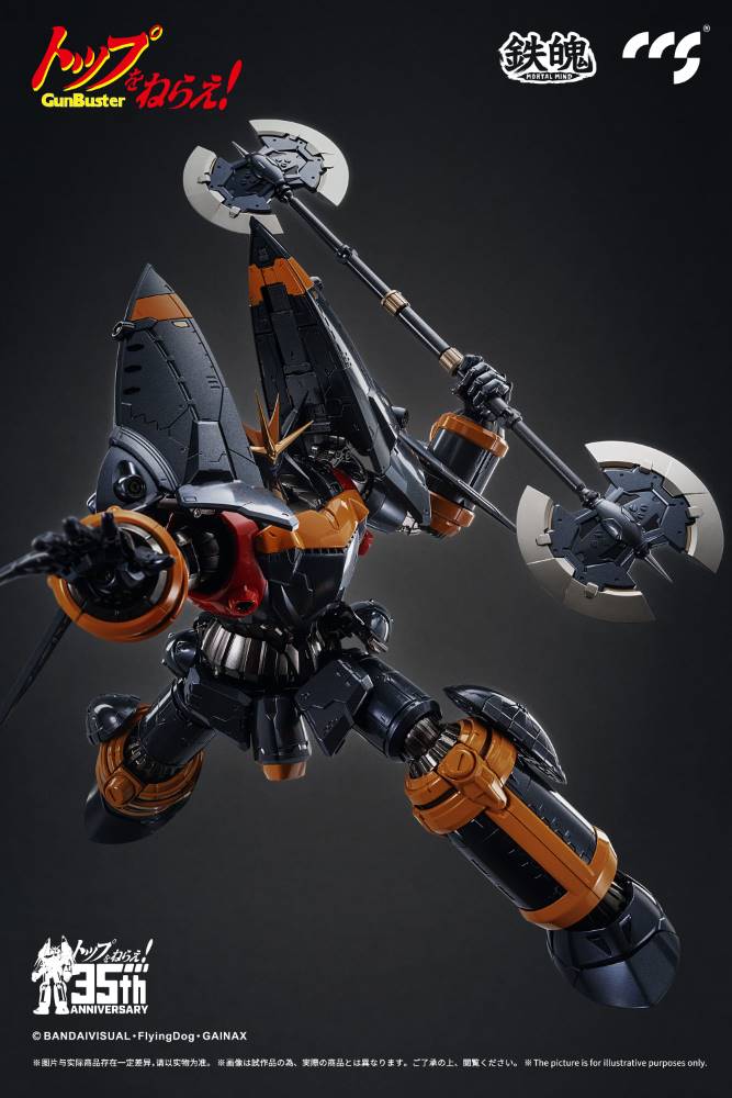 Mortal Mind Series Gunbuster Alloy Action Figure - Image 19