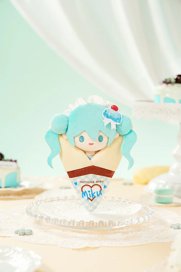 Character Vocal Series 01: Hatsune Miku Crêpe Mascot Keychain C - Image 5