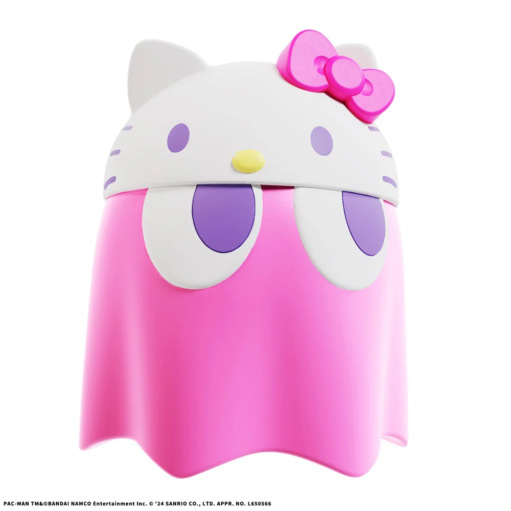 Chibicollect Figure DX Pac-Man x Sanrio Characters Ghost Hello Kitty - Image 2