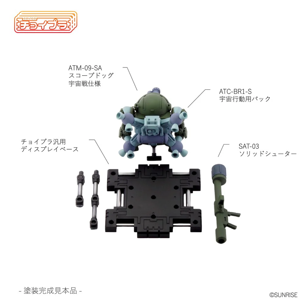 Choipla Series No. 022 Scopedog Round Mover Equipped Space Battle Custom (Armored Trooper Votoms) - Image 12