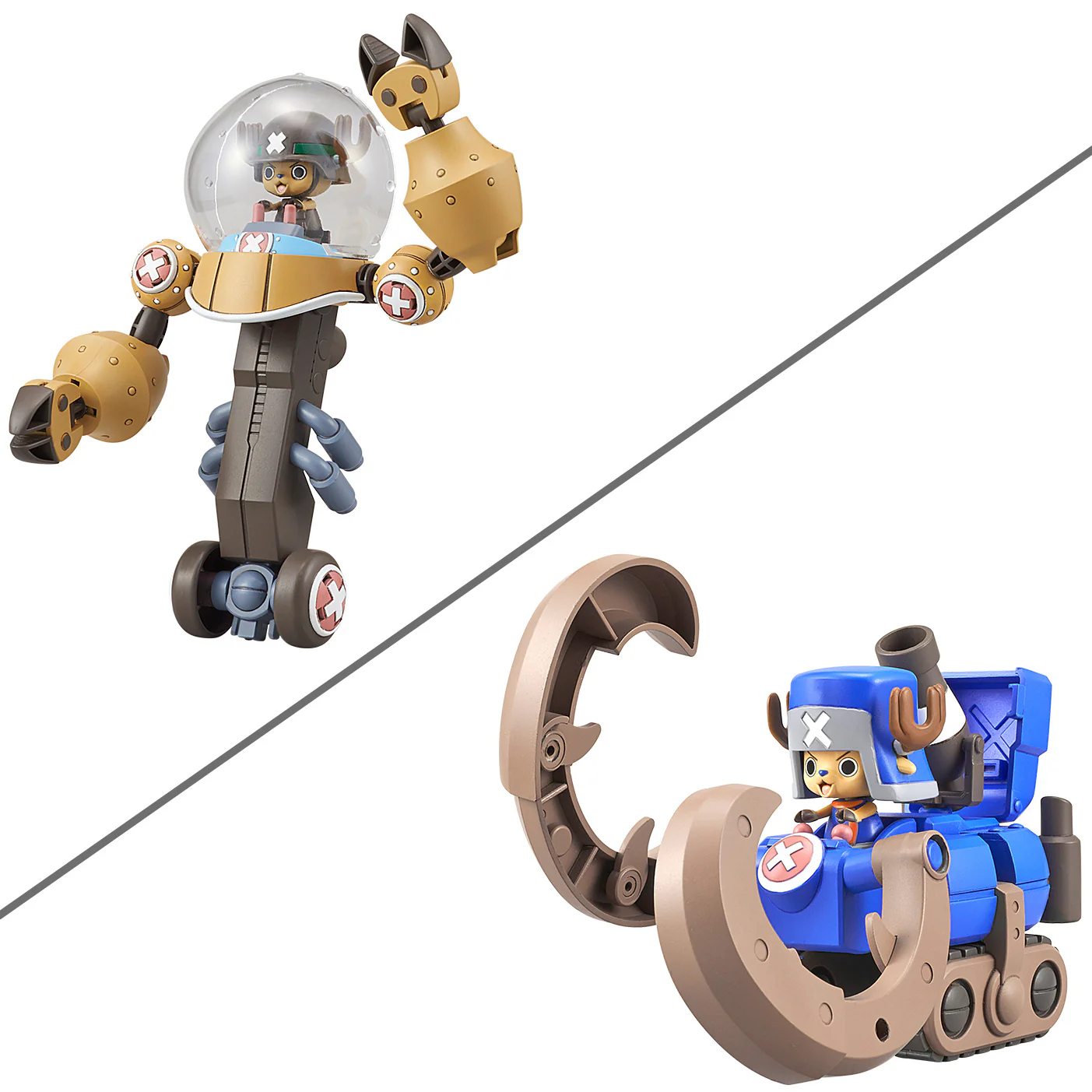 Chopper Robo Super No.2 & No.3 (Heavy Armor & Horn Dozer) - Image 3