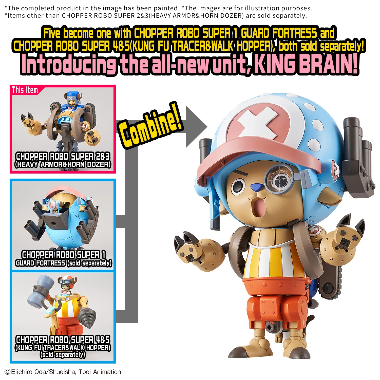 Chopper Robo Super No.2 & No.3 (Heavy Armor & Horn Dozer) - Image 7