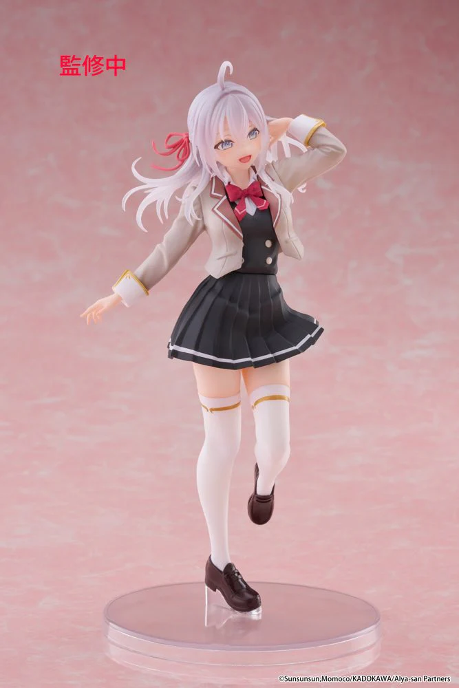 Coreful Figure: Alya School Uniform Ver. (Alya Sometimes Hides Her Feelings in Russian) - Image 2
