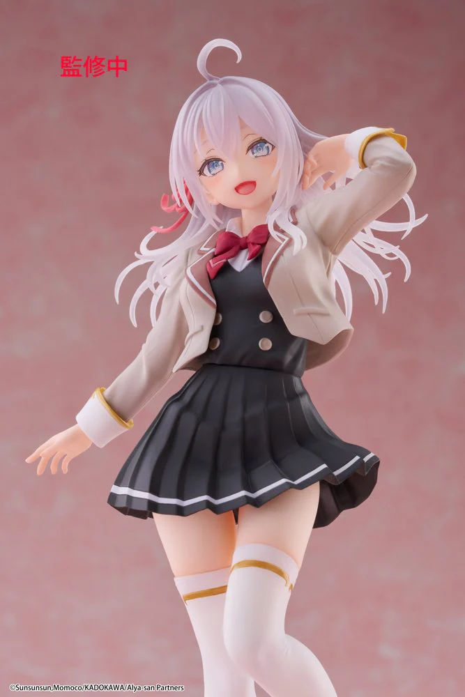 Coreful Figure: Alya School Uniform Ver. (Alya Sometimes Hides Her Feelings in Russian) - Image 5