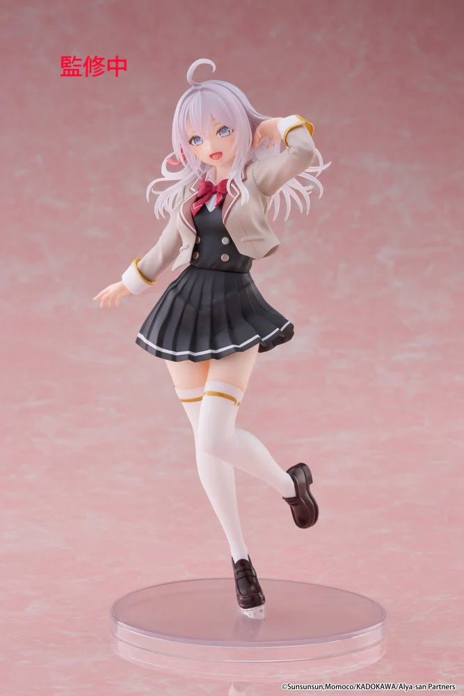 Coreful Figure: Alya School Uniform Ver. (Alya Sometimes Hides Her Feelings in Russian) - Image 7