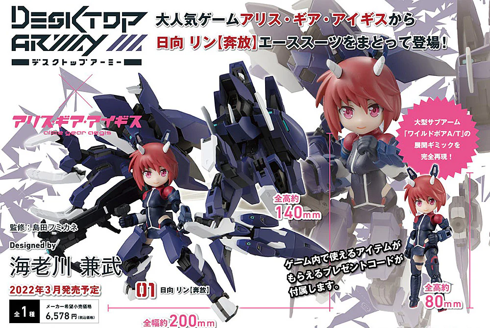 Desktop Army Alice Gear Aegis Rin Himukai (Unrestrained) - Image 9