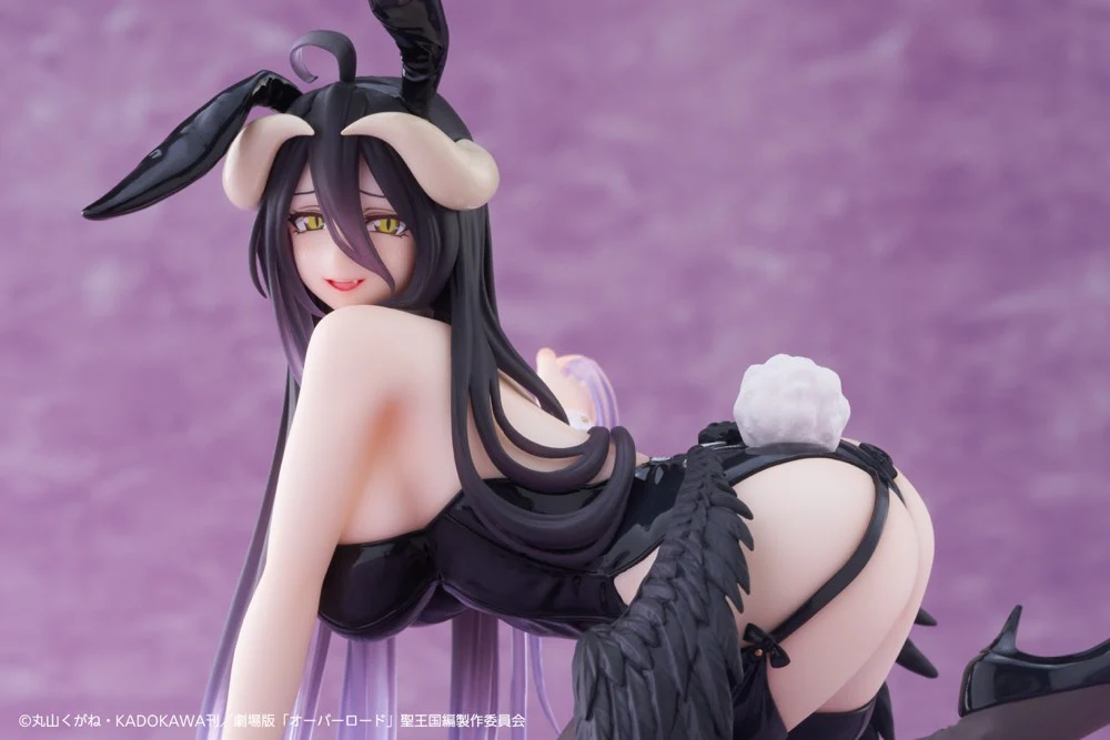Desktop Cute Figure: Albedo Black Stockings Bunny Ver. (Overlord) - Image 9