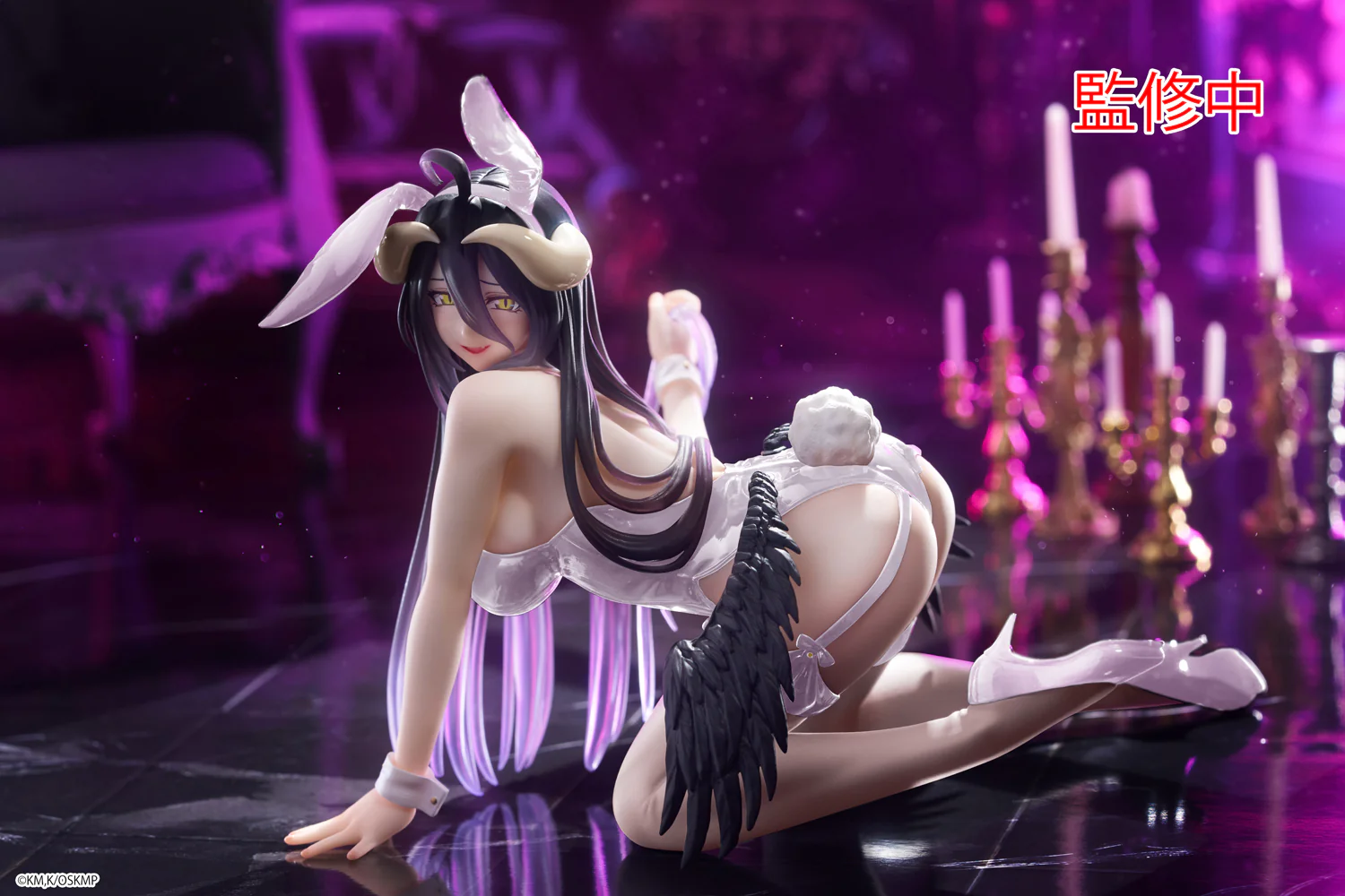 Desktop Cute Figure: Albedo Bunny Ver. (Overlord) - Image 12