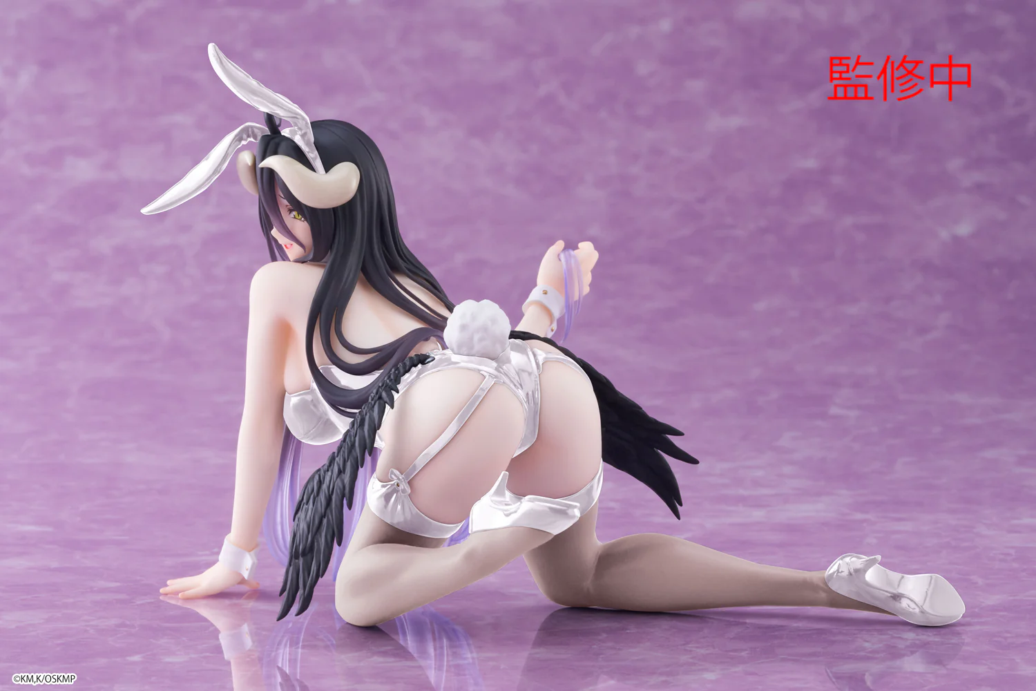 Desktop Cute Figure: Albedo Bunny Ver. (Overlord) - Image 5