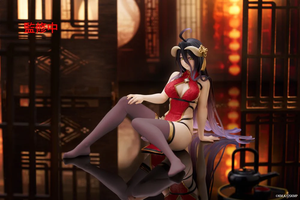 Desktop Cute Figure: Albedo Chinese Dress Renewal Ver. (Overlord) - Image 11