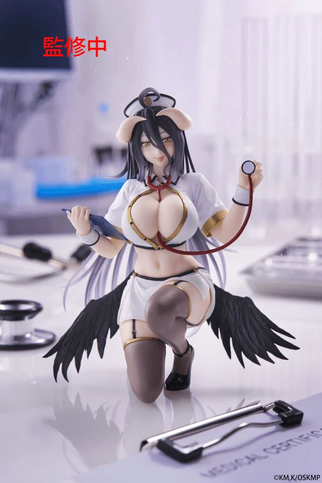 Desktop Cute Figure: Albedo Nurse Ver. (Overlord) - Image 11