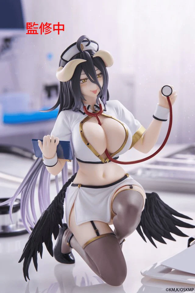 Desktop Cute Figure: Albedo Nurse Ver. (Overlord) - Image 12