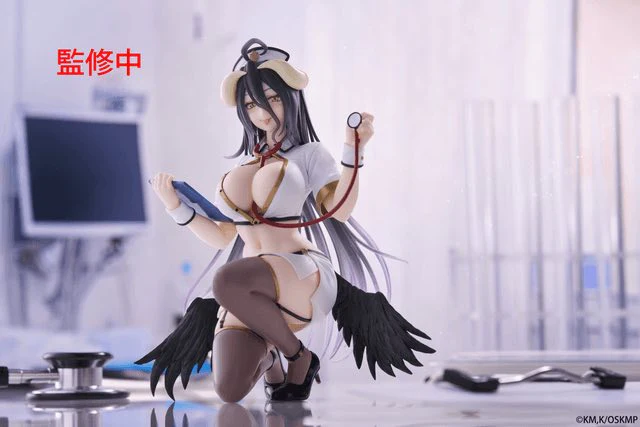 Desktop Cute Figure: Albedo Nurse Ver. (Overlord) - Image 13