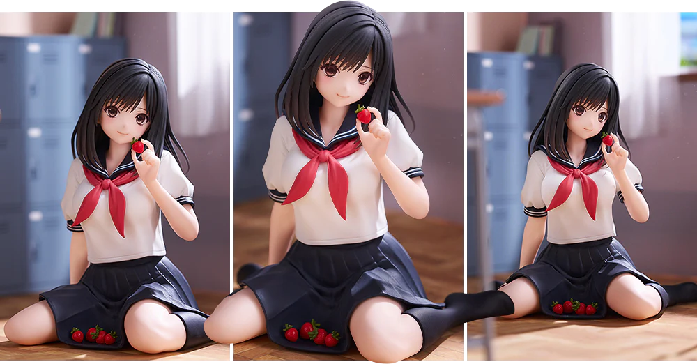Desktop Cute Figure: Aya Tojo School Uniform Ver. (Strawberry 100%) - Image 2