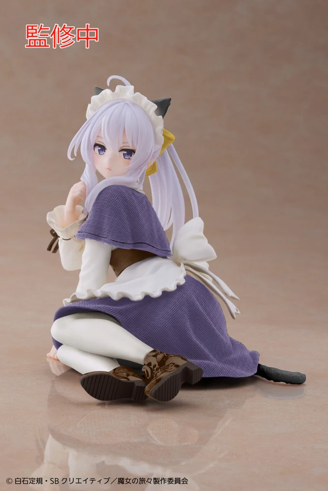 Desktop Cute Figure: Elaina ~Cat Maid Ver. Renewal Edition~ (Wandering Witch: The Journey of Elaina) - Image 2